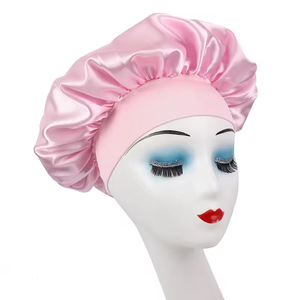 Bonnet de Douche et de Soin Capillaire en Satin Écologique de Haute Qualité, à Large Bord et Haute Élasticité, pour Adultes – Vente Flash Transfrontalière - Product Image 3