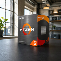 AMD Baru Original untuk R5 5500 5600 5600X 5600G R7 5700X3D R9 5900X 5950X AM4 CPU Desktop AMD Seri 5000