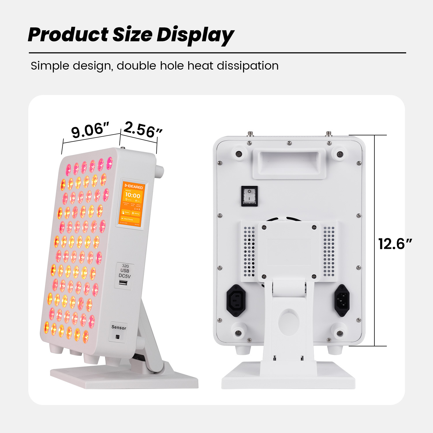 8/9/10 waves optional/72pcs led/5W/ desktop panel