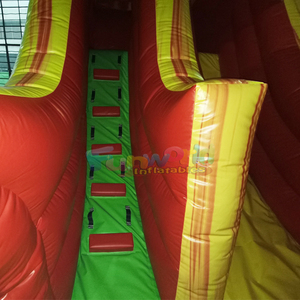 <b>Santa</b> <b>Sleigh</b> Inflatable Bounce House and Slide Combo Christmas Jumping Bouncy Castle For Outdoor Party - Product Image 5