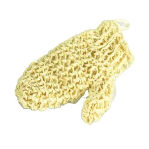 Morbido guanto da bagno in Sisal per massaggio tessuto a mano - Product Image 1