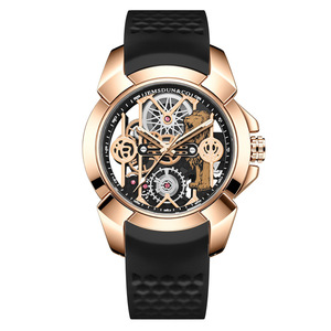 Montre à quartz squelette sportive populaire pour hommes, vente en gros du fabricant, nouvelle collection - Product Image 3