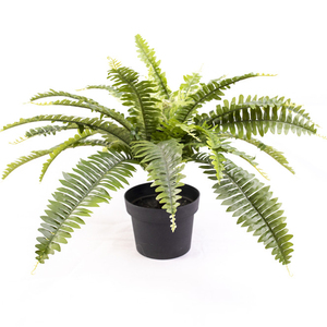 Faux fougère de Boston Offre Spéciale en pot pour la maison ou l'extérieur <span class=keywords><strong>plante</strong></span> artificielle pour le jardin ou le salon décoration tissu matériel - Product Image 1