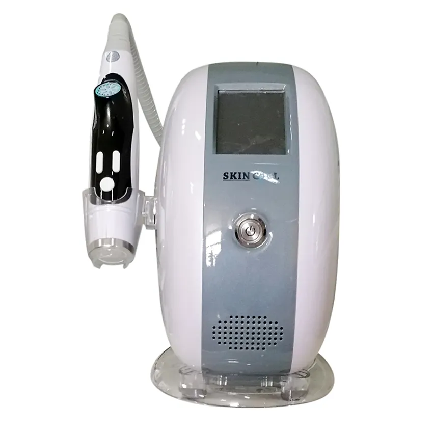 2 In 1 Ultraschall-Facelift ing RF Anti-Aging-Hauts traffungs massage gerät Hautpflege instrument Hochfrequenz EMS gefrorenes Instrument