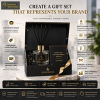 Coffrets de diffuseurs de parfum d'ambiance personnalisés pour cadeaux d'entreprise, solutions de fabrication sous marque privée, emballages de parfum de maison personnalisés, parfums de marque