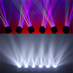 7x40W RGBW 4-in-1 LED Spotlight lớn Disco ánh sáng sân khấu Zoom chùm/Zoom DJ/thanh Bee Eye di chuyển đầu DMX512 cho buổi hòa nhạc - Product Image 4