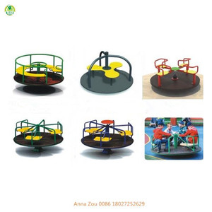 Parque juguetes de plástico a mano tiovivo para niños Merry Go Round Horse a la venta - Product Image 1