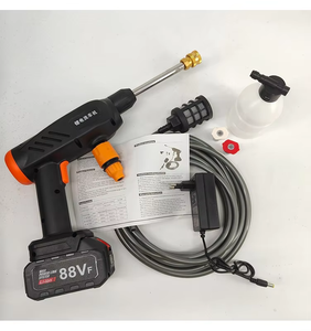 อุปกรณ์สำหรับใช้พลังงานเครื่องซักแบตเตอรี่ลิเธียมใช้งานหนักปรับ25-50Bar โหมดประหยัดพลังงานสำหรับทำความสะอาดลานระเบียงเป็นเวลานาน - Product Image 5