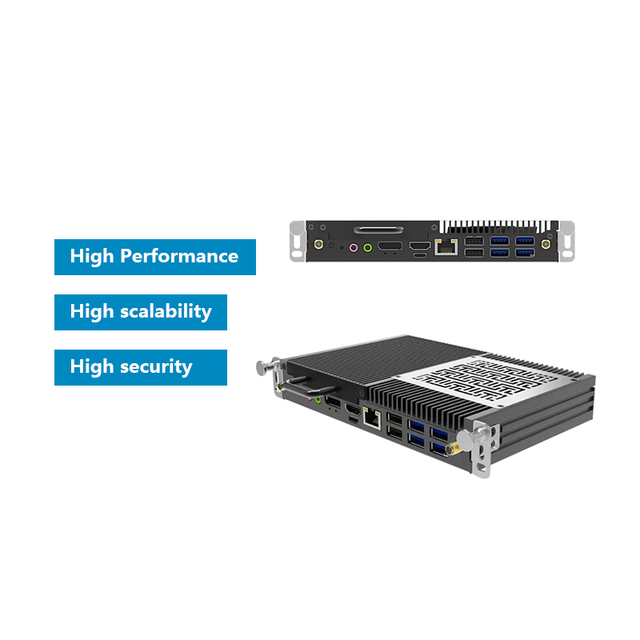 New Open Pluggable Specification Intel Core I3/I5/I7 DDR4 80 Pins 6*USB 1*Type-C Interactive Boards OPS PC