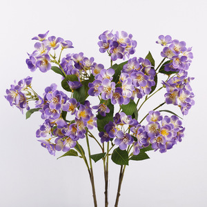 Artificial Begonia Flowers Silk High Simulation For Wedding Home Decor Wholesale - Product Image 1