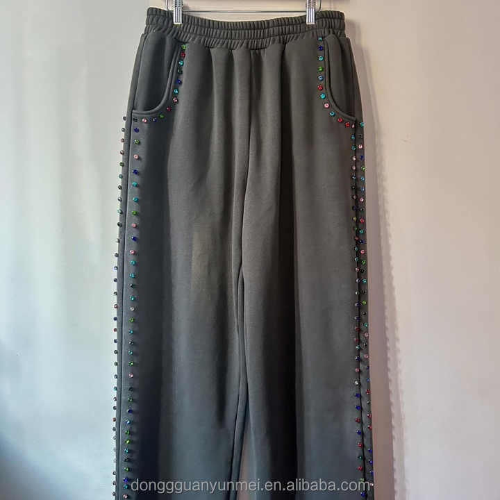 Pre-Order Acid Wash Barrel Fit Denim Pants with Waist String main image 1