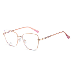 Montature per <span class=keywords><strong>Occhiali</strong></span> <span class=keywords><strong>a</strong></span> Forma di <span class=keywords><strong>Gatto</strong></span> alla Moda, Lenti Anti Luce Blu per Donna, <span class=keywords><strong>Occhiali</strong></span> <span class=keywords><strong>da</strong></span> Computer, <span class=keywords><strong>Occhiali</strong></span> <span class=keywords><strong>da</strong></span> Lettura, Montature Ottiche in Metallo - Product Image 6
