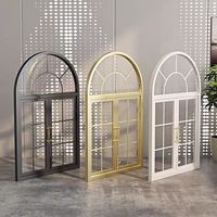 Estilo Francés de Alta Gama, Precios Competitivos para Casas Pequeñas, Arcos de Aluminio, Arcos para Ventanas Abatibles, Diseño, Tamaño y Color Personalizados