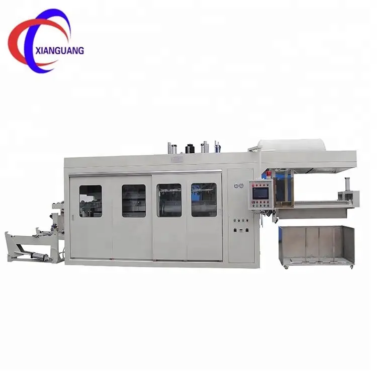 Vacuum For Disposable Plates Making Machines Mini Automatic Plastic Forming Machine