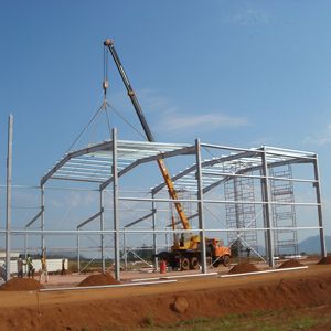Gran Span de alta resistencia de metal prefabricado edificios <span class=keywords><strong>ropa</strong></span> taller prefabricado estructura de acero almacén - Product Image 4