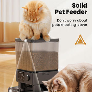 Otomatik Kedi Köpek Mama Kabı 5L Paslanmaz Çelik Plastik Şarjlı Modern Tasarım LCD Ekranlı Zaman Ayarlı Mama Dağıtıcı (Kuru Mama İçin) - Product Image 5