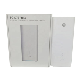 Routeur 5G HUAWEI CPE Pro 3 H138-380 Wi-Fi 6 AX1800 Cat19 double bande Gigabit <span class=keywords><strong>WiFi</strong></span> avec modem carte SIM et antenne 10dBi pour HUAWEI - Product Image 3