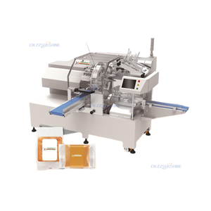 Machine d'emballage automatique PLC pour sachets pré-faits, produits chimiques, sachets, utilisation industrielle à grande vitesse, remplissage de poudre, emballage papier - Product Image 4