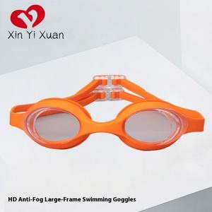 Gafas de Natación Profesionales para Niños, Impermeables, Antivaho, Ajustables, de Competición, Materiales de PU/Silicona/PC - Product Image 4