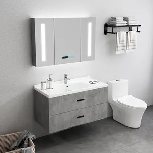 卫生间家具浴室洗脸盆柜现代浴室洗手盆套装60厘米或80厘米