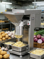 Máquina Cortadora de Jengibre de Acero Inoxidable, Trituradora Eléctrica de Jengibre, Cortadora Comercial de Jengibre para Fábrica de Procesamiento de Alimentos