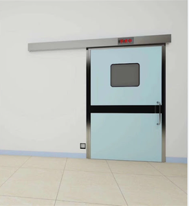 Portes de salle d'opération doubles à double ouverture, ignifuges, pour salle blanche, en acier inoxydable 304, marque Wxh, fabricant du Shandong - Product Image 5