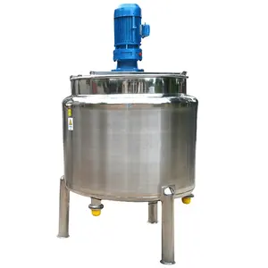 1000L rust remover cleaner stainless steel low-speed stirring tank heating and cooling mixing tank