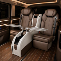 Siège de voiture d'affaires VIP de luxe pour aviation, réglable électriquement, en cuir, inclinable à gravité zéro, pour mise à niveau de fourgon Vito/Classe V