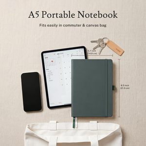 Wholesale Notebook Custom Promotional High Quality <b>Planner</b> A5 Lined Journals Notebook PU Leather Hardcover Notebooks with Logo - Product Image 3