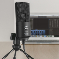 Microphone à condensateur professionnel FIFINE K669, enregistrement en studio, microphone USB de bureau, microphone pour streaming et podcast
