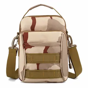 Erkekler için spor kamuflaj açık taşınabilir messenger taktik seyahat çantası sırt çantası
