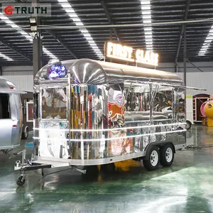 TRUTH Mobile Airstream Aluminium Wohnmobil Wohnwagen Überland Camping Wohnwagen Baldachin Offroad Anhänger zu verkaufen
