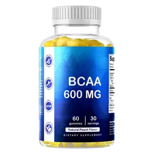 2:1:1 BCAA gummies gummy energy Suppléments pour augmenter la masse musculaire