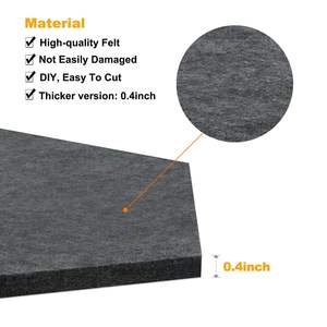 Grand tableau d'affichage - Hexagone en feutre polyester, tableau d'affichage pour la maison, le bureau, la cuisine, carreaux muraux en feutre pour photos, mémos - Product Image 5