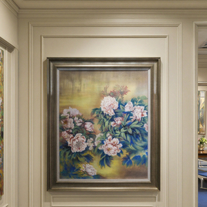 Handmade Hiện Đại Hoa Nghệ Thuật Bằng Đá Sa Thạch Bức Tranh Trung Quốc Phong Cách Tường Nghệ Thuật Cho Trang Trí Nội Thất Và Hoa Trang Trí Thanh Lịch Tác Phẩm Nghệ Thuật Lớn - Product Image 2