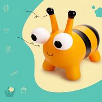 Jeu d'équitation gonflable LULU pour enfants, en PVC écologique, non toxique, épais, capacité 70 kg