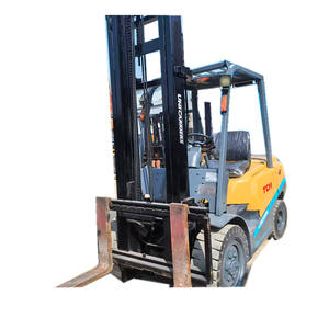 Chariot élévateur d'occasion TCM FD40 4 tonnes, origine Japon, moteur Isuzu et boîte de vitesses, alimenté au carburant, testé et certifié, vente chaude - Product Image 1