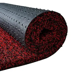 Groothandel Extra Dikke Nagelbodem Pvc Coil Mat Roll Antislip Destor Cars Vloermatten Materiaal Met Spike Backing