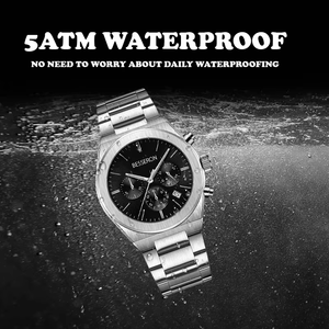 Relojes con Logotipo Personalizado, Diseños de Moda, Logotipo OEM, Relojes Deportivos de Acero Inoxidable con Cronógrafo para Hombre, Fabricante de Relojes de Lujo al por Mayor - Product Image 4