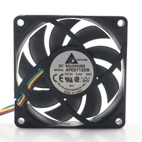 Delta 5V 24V 48V DC12V 0.45A AC EC 7015 70X70X15MM 7CM 4 fils PWM régulation de vitesse CPU Double roulement à billes AFC0712DB Ventilateur de refroidissement