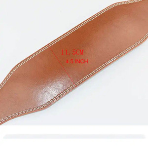 Cinturón de Levantamiento de Pesas Flexible de Alta Calidad a Precio Competitivo, Diseño de Color Personalizado, Cuero Vacuno Suave, Transpirable y Ligero, Unisex - Product Image 3