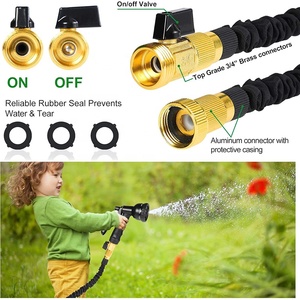 Ggardening <b>Portable</b> Adjustable Spraying Flexible Expandable Magic Snake Lawn Pipe - Product Image 2