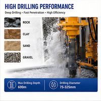 Foreuse hydraulique rotative YCS-3 pour puits d'eau profonds de 600 m – Machine d'exploration géologique en promotion