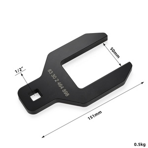 Chiave a Forcella Professionale HTL da 1/2" (50mm) per la Rimozione di Dadi del Semiasse Auto, Compatibile con <span class=keywords><strong>BMW</strong></span> X3, <span class=keywords><strong>X5</strong></span>, Serie 3, Serie 5 - Product Image 2