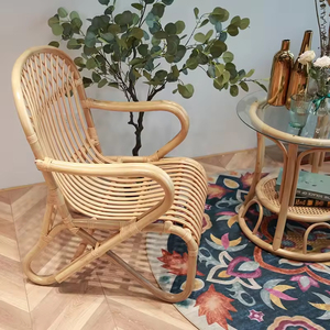 Set moderno di sedie da pranzo da esterno con poltrone <span class=keywords><strong>in</strong></span> vimini intrecciato sedie <span class=keywords><strong>in</strong></span> Rattan da giardino - Product Image 4