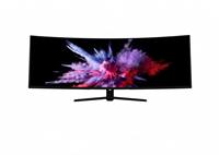 Nouvel écran d'ordinateur OLED HDR 49 pouces 5K 240Hz noir, innovation conjointe, temps de réponse de 0,03 ms, hauteur réglable, support rotatif double