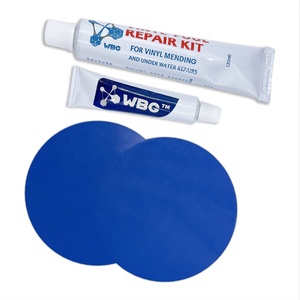 Kit de réparation en vinyle coloré résistant WBG pour bateaux pneumatiques, revêtement de <span class=keywords><strong>piscine</strong></span>, lit d'air, kayak, radeau - Product Image 5