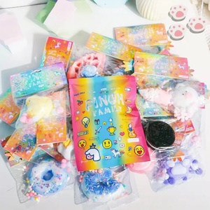 ของเล่นบีบสควิชชี่ กล่องสุ่ม ของเล่นรูปอุ้งเท้าแมว บรรเทาความเครียด โมจิสควิชชี่ ของเล่นบีบเล่นสำหรับเด็ก ของขวัญวันเกิด ของเล่นบีบสควิชชี่รูปอาหารทาบา - Product Image 1