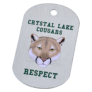 Étiquettes d'identification anti-perte pour animaux de compagnie, médailles pour chiens gravées au laser, pendentifs vierges pour chiens avec code QR - Product Image 2