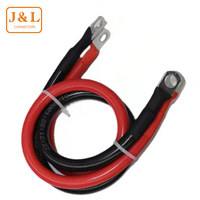 1/0 3/0 25mm 25mm 35mm 10mm 2AWG 6AWG connecteur automobile à sertir sur les cosses de batterie M8 câble d'alimentation de batterie cc